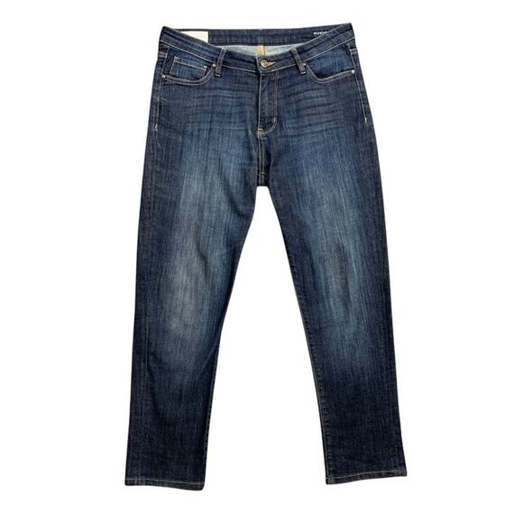 Dish Jeans Womens 30 Performance Denim Straight And Narrow Mid Rise 5 Pocket - Picture 1 of 12